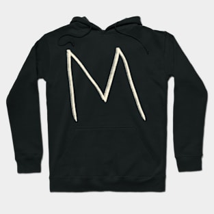 Hand Drawn Letter M Hoodie